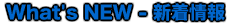 WHAT'S NEW - �V�����
