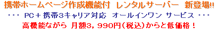 �g�уz�[���y�[�W�쐬�@�\�t �����^���T�[�o�[ �g�уT�C�g�쐬�@�\�t